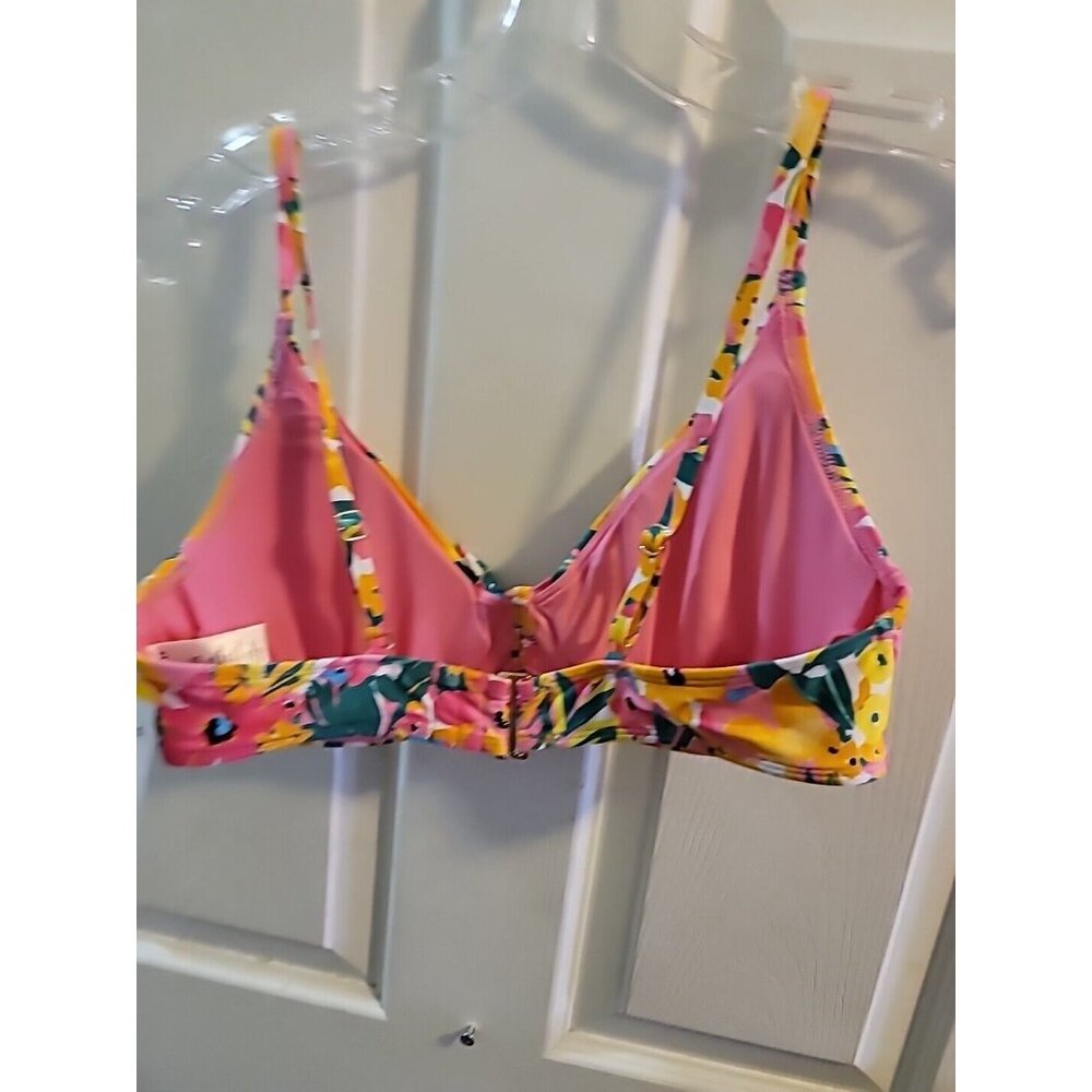 Anne Cole Bikini Top Floral Medium. Upf 50. NWT - Picture 8 of 12